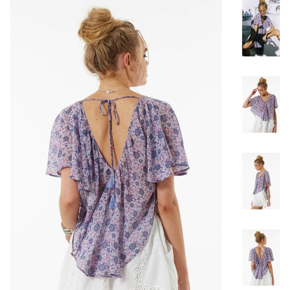Spell & The Gypsy Kombi Flutter Top - image 2